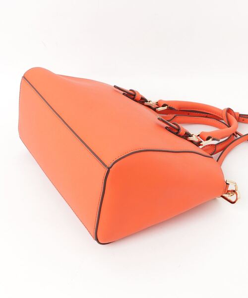 「MICHAEL KORS」 ワンポイント2WAYバッグ ONE SIZE オレンジ レディース_画像3