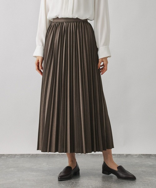 スカート イージーケアプリーツスカート/593329 | GLOBAL WORK | 04