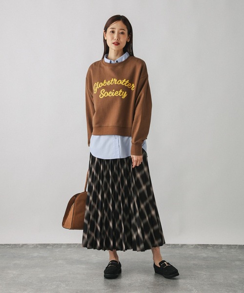 スカート イージーケアプリーツスカート/593329 | GLOBAL WORK | 11