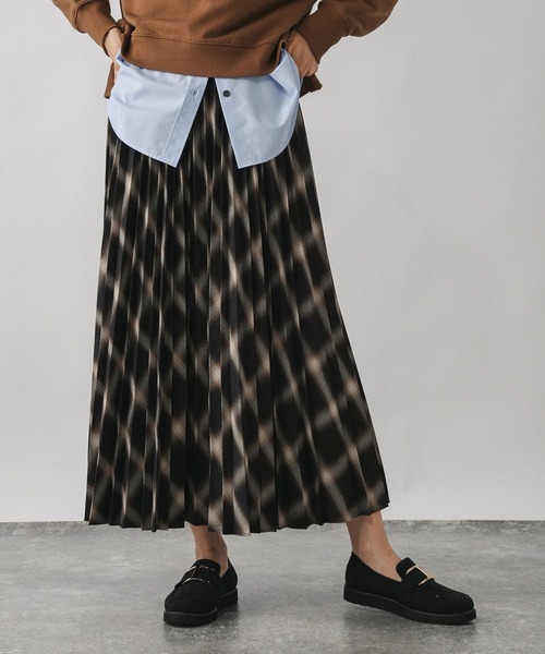 スカート イージーケアプリーツスカート/593329 | GLOBAL WORK | 14