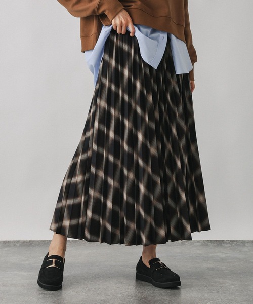 スカート イージーケアプリーツスカート/593329 | GLOBAL WORK | 15