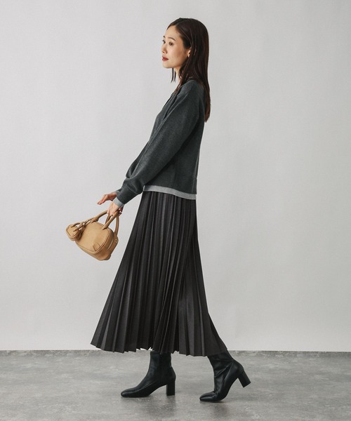 スカート イージーケアプリーツスカート/593329 | GLOBAL WORK | 18