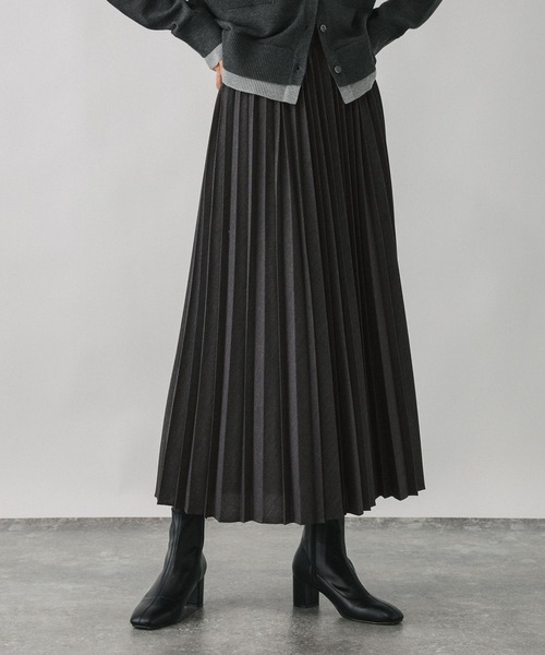 スカート イージーケアプリーツスカート/593329 | GLOBAL WORK | 19