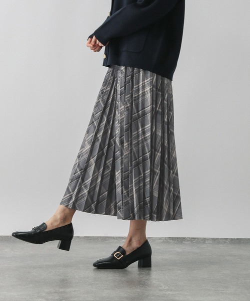 スカート イージーケアプリーツスカート/593329 | GLOBAL WORK | 25