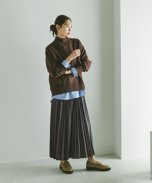 スカート イージーケアプリーツスカート/593329 | GLOBAL WORK | 08