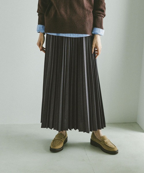 GLOBAL WORK（グローバルワーク） スカート イージーケアプリーツ