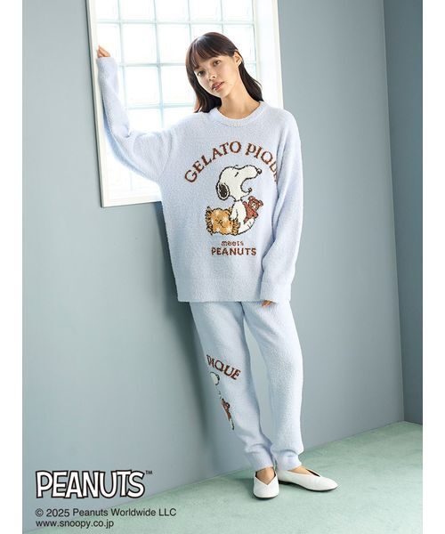 gelato pique（ジェラートピケ） パジャマ ルームウェア 「PEANUTS