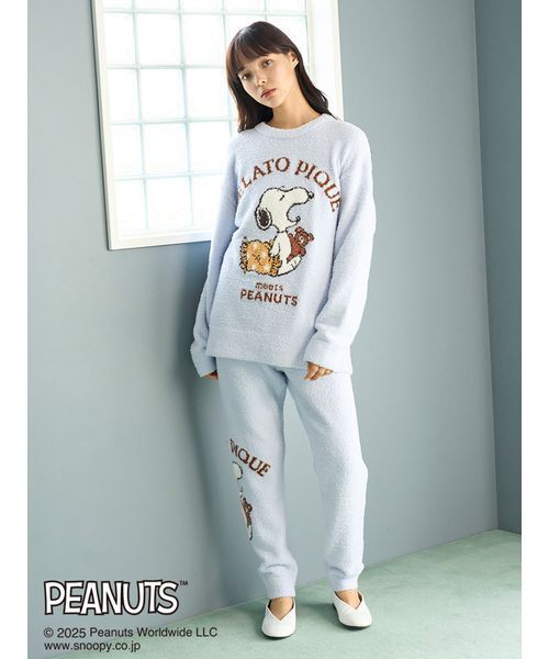 gelato pique（ジェラートピケ） パジャマ ルームウェア 「PEANUTS