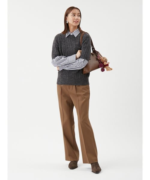 Mila Owen(ミラオーウェン) ブラウス シャツ 2WAYカシュクールー Mila Owen(ミラオーウェン) ブラウス シャツ 2WAYカシュクールー