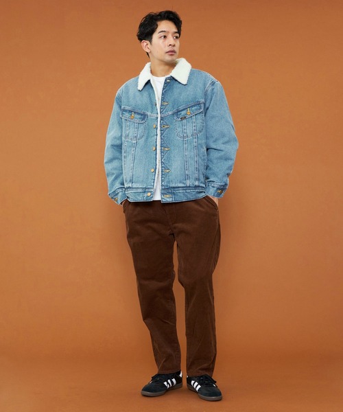 Lee（リー） デニムジャケット gジャン Lee/リー「暖」ボアストーム