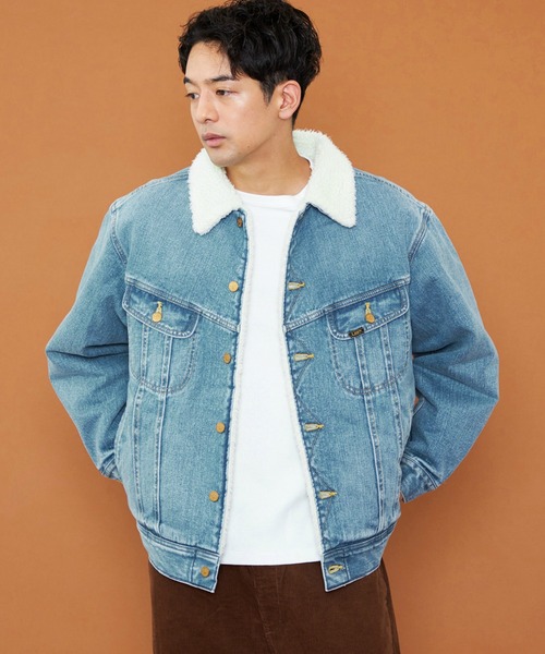 Lee（リー） デニムジャケット gジャン Lee/リー「暖」ボアストーム