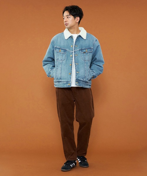 未使用級✨Lee STORM RIDER ボア デニムジャケット 日本製 americanrushstore_0161502321-