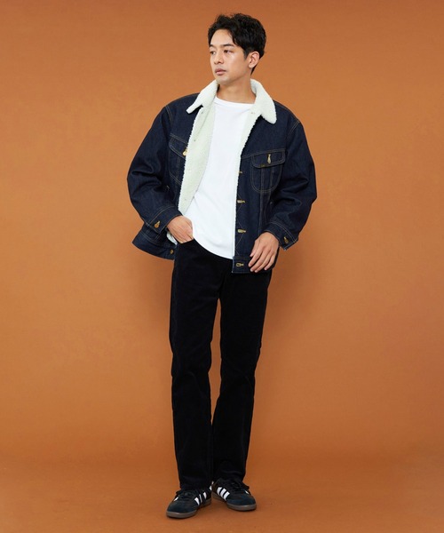 Lee（リー） デニムジャケット gジャン Lee/リー「暖」ボアストーム