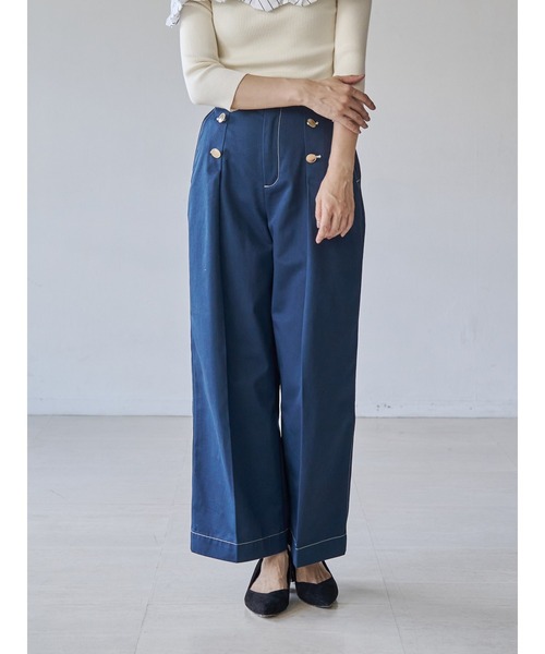 Dickies（ディッキーズ） ワイドパンツ パンツ 「Dickies別注」マリン