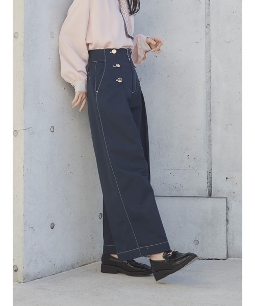 Dickies（ディッキーズ） ワイドパンツ パンツ 「Dickies別注」マリン