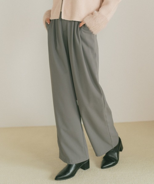 「VANNIE U」 スラックス S ベージュ レディース_画像5