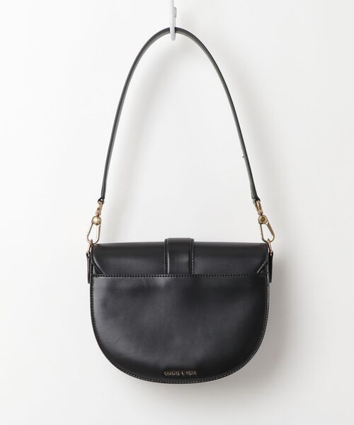 最初で最後のお値下げ★CHARLES & KEITH ブラックハンドバッグ CHARLES ＆ KEITH（チャールズ&キース） 「CHARLES & KEITH