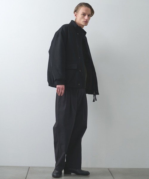 ジャケット・アウター STILL BY HAND Wool Cut JKT STILL BY HAND（スティルバイハンド） ブルゾン アウター 「STILL BY
