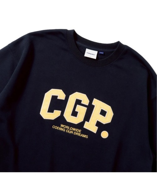 codography CGPトレーナー ネイビーSサイズ codegraphy（コードグラフィー） トレーナー スウェット CGP Arch Logo