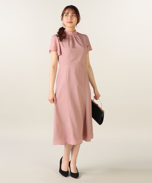 LAISSE PASSE(レッセパッセ) 半袖ワンピース MEDIUM LAISSE PASSE(レッセパッセ) 半袖ワンピース MEDIUM