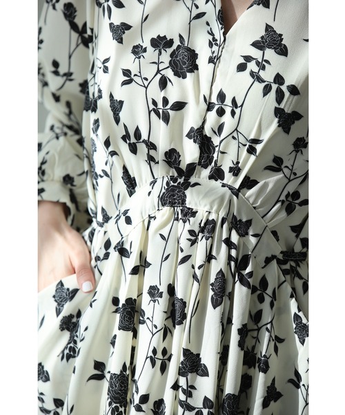 「CAWAII」 長袖ワンピース FREE ホワイト レディース_画像2