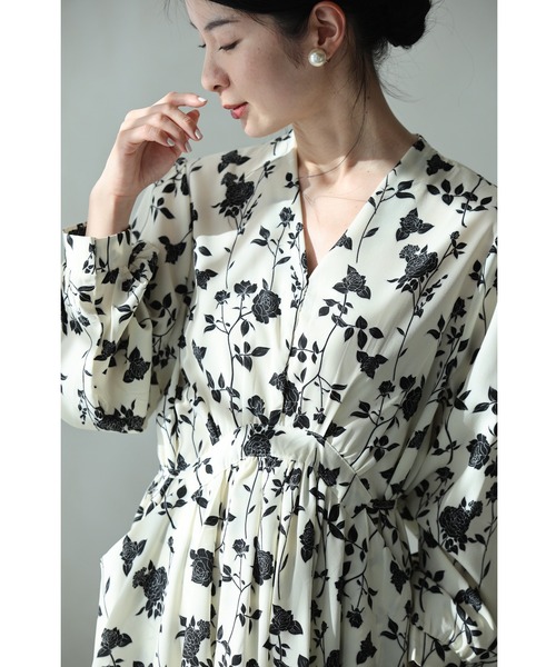 「CAWAII」 長袖ワンピース FREE ホワイト レディース_画像4