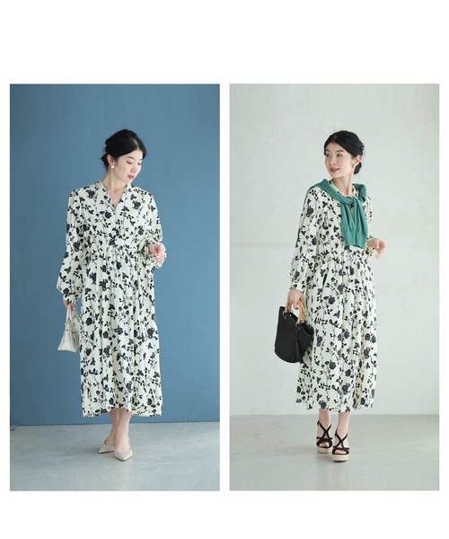 「CAWAII」 長袖ワンピース FREE ホワイト レディース_画像8