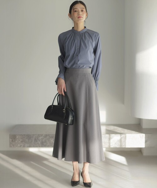 組曲（KUMIKYOKU） スカート シュットクロスフレア スカート