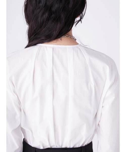 「Mila Owen」 長袖ワンピース 0 ベージュ レディース_画像6