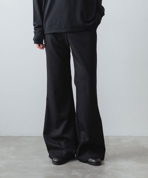 スラックス CLASSIC WOOL FLAIR PANTS メンズの画像
