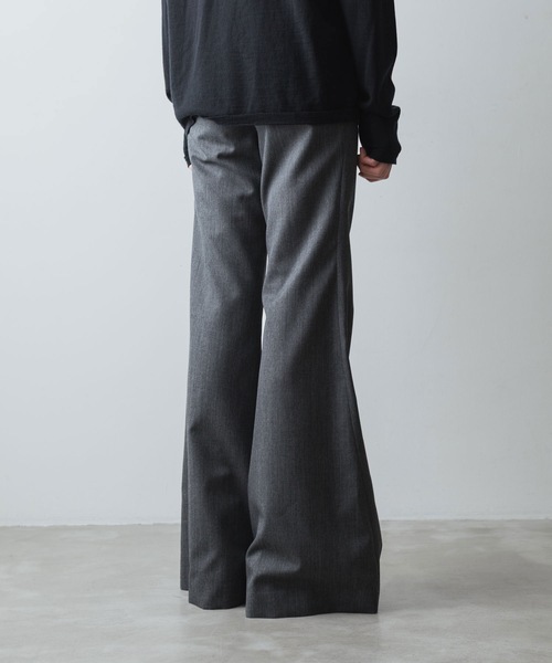 スラックス CLASSIC WOOL FLAIR PANTS メンズの画像