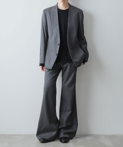 スラックス CLASSIC WOOL FLAIR PANTS メンズの画像