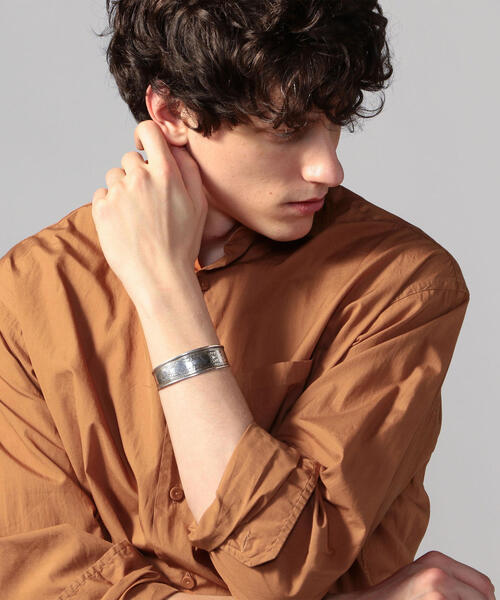 TOMORROWLAND（トゥモローランド） バングル FREE ホワイト メンズ