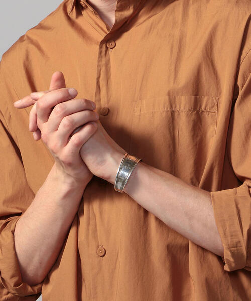 TOMORROWLAND（トゥモローランド） バングル FREE ホワイト メンズ