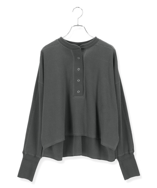 ADAM ET ROPE'（アダムエロペ） 長袖カットソー FREE チャコールグレー