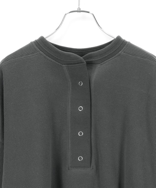 ADAM ET ROPE'（アダムエロペ） 長袖カットソー FREE チャコールグレー