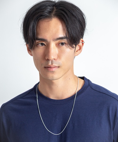 ネックレス 「TOMWOOD(トムウッド)」Curb Chain Slim シルバーネックレス 24.5inch ユニセックス レディース メンズの画像
