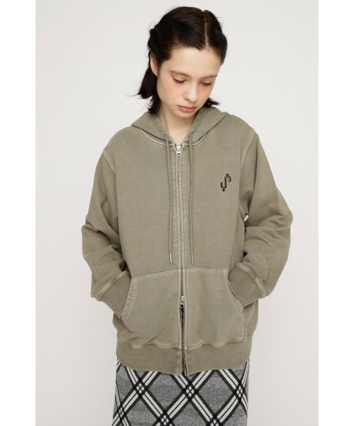 SLY（スライ） パーカー S. HOODIE ZIP PK エス フーディ ジップ