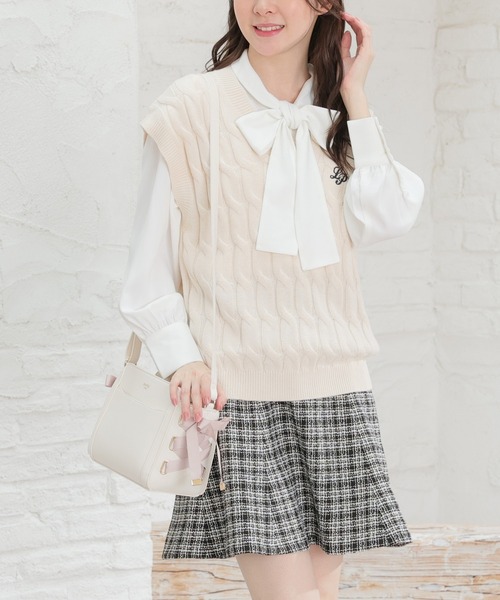 「Honeys」 ショルダーバッグ FREE ベージュ レディース_画像9