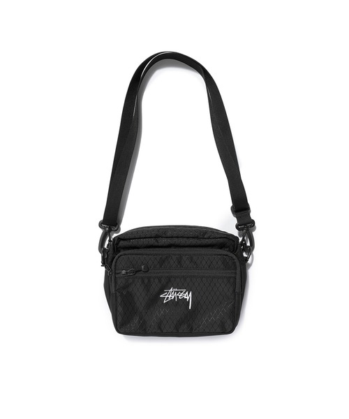 オールドステューシー　Stussy ブラック ショルダーバッグ OLD STUSSY ショルダーバッグ 希少 ブラック ステューシー - メルカリ