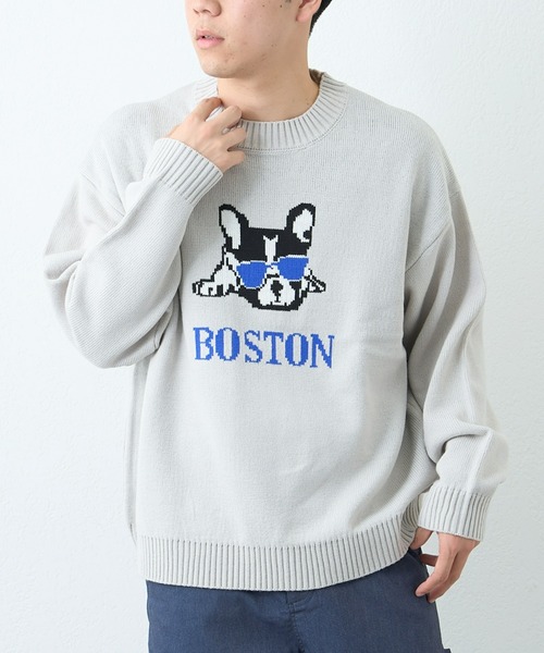 「CIAOPANIC TYPY」 長袖ニット MEDIUM グレー メンズ_画像7