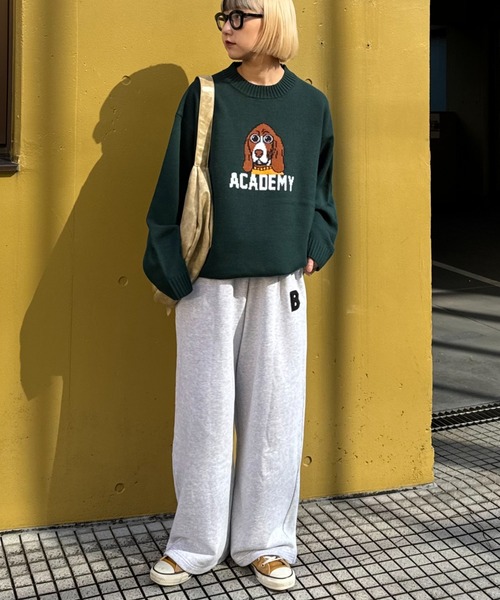 「CIAOPANIC TYPY」 長袖ニット MEDIUM グレー メンズ_画像9