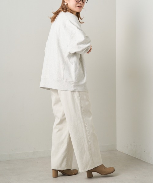 新品♡PUAL CE CINロゴトレーナー今だけ更にお値下げ♡ 裏起毛ロゴプリントスウェットプルオーバー | PUAL CE CIN