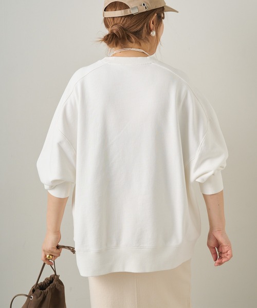 新品♡PUAL CE CINロゴトレーナー今だけ更にお値下げ♡ pual ce cin トレーナー スウェット ロゴ刺繍チュニックスウェット