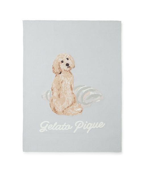 【新品】gelato pique Sleepトイプードルジャガードマルチカバー gelato pique Sleep ベッド 寝具 「Sleep」「UNISEX」エアリーモコ