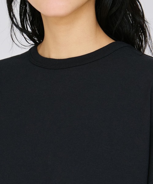 high neck t-shirt ハイネック 百々千晴 Hanes（ヘインズ） tシャツ 「Hanes」Hanes ＆ DODO JEAN 百々千晴さん