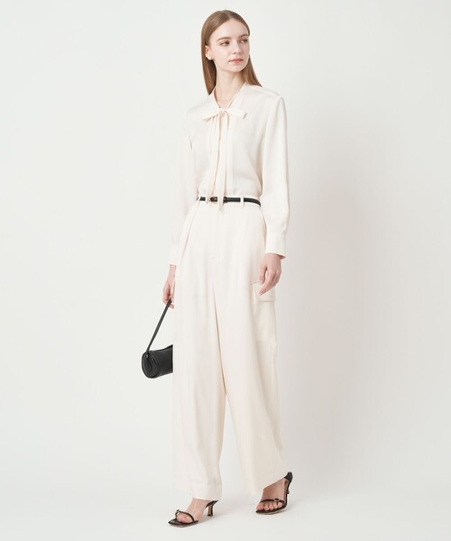 ANAYI（アナイ） ブラウス シャツ 「セットアップ対応商品」ストレッチ