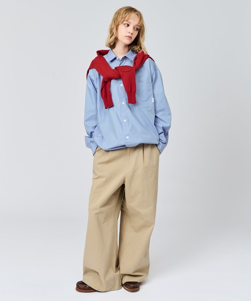 WETTEMPT チノパン 1 TUCK CHINO SLACKS / ワンタックチノスラックス