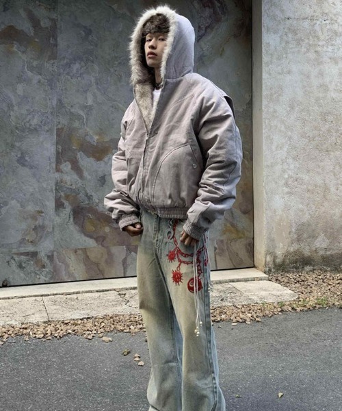 「FreeZone」 ブルゾン F ブラック メンズ_画像4