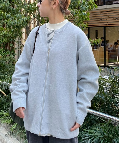 「CIAOPANIC TYPY」 ニットカーディガン MEDIUM オレンジ メンズ_画像2